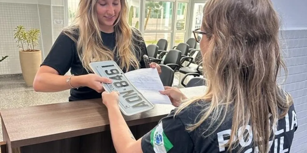 Perda de placa de veículo em alagamento deve ser registrada na Polícia Civil