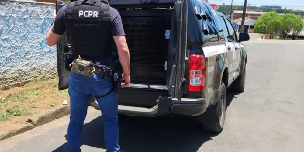 Agentes de segurança realizaram a prisão nesta sexta-feira (15)