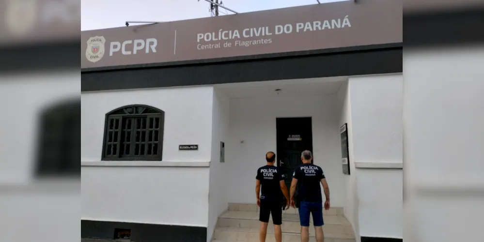 Agentes encaminharam o suspeito ao sistema penitenciário