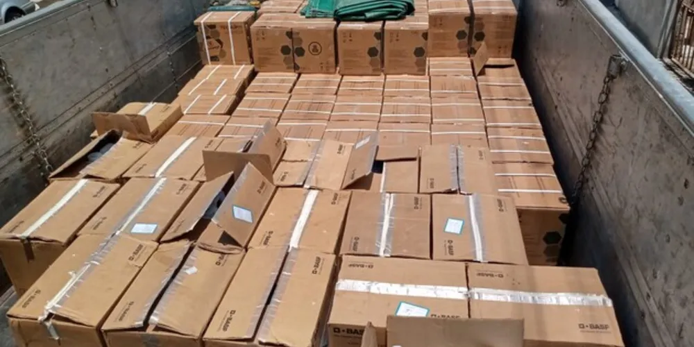 Insumos agrícolas recuperados valem cerca de R$ 115 mil