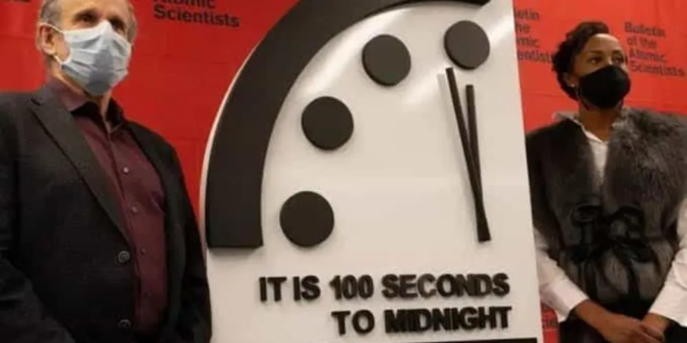 Relógio foi atualizado em 23 de janeiro deste ano