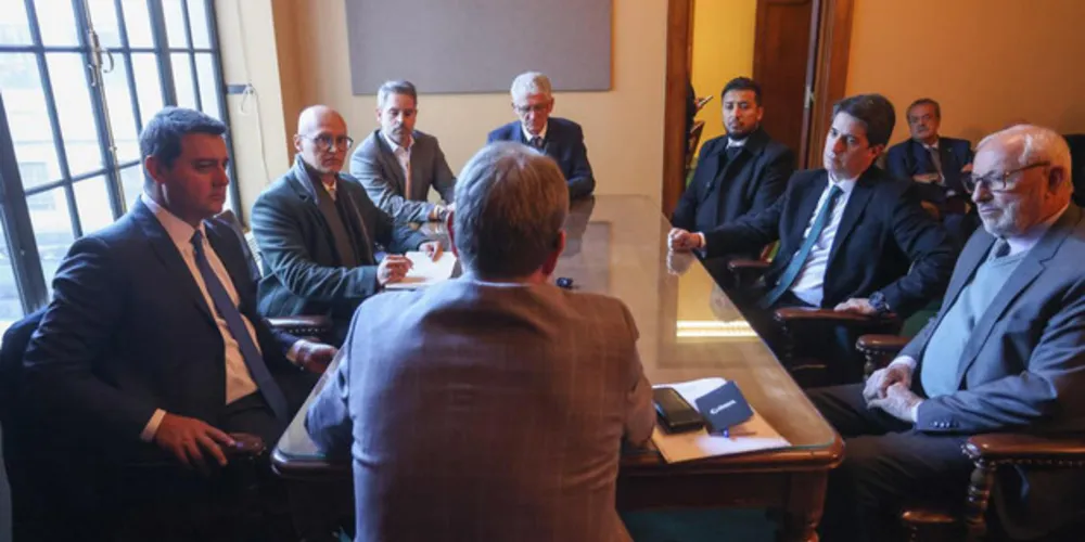 Ratinho Junior se reuniu com lideranças do Nebraska