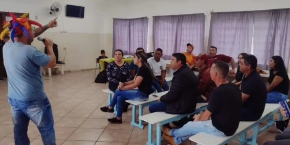 Setor de transporte escolar participou de um encontro em Rebouças
