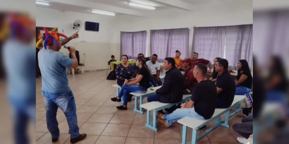 Setor de transporte escolar participou de um encontro em Rebouças