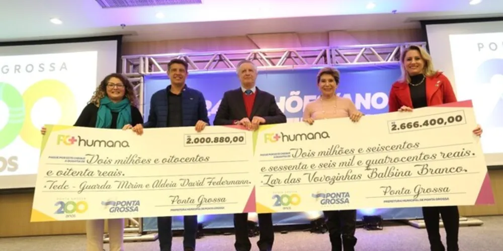 A presidente ressalta a importância do aumento de repasse para as entidades