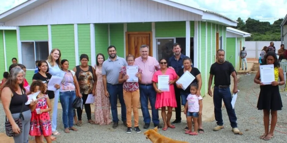 O evento contou com as presenças das famílias, autoridades e a população em geral