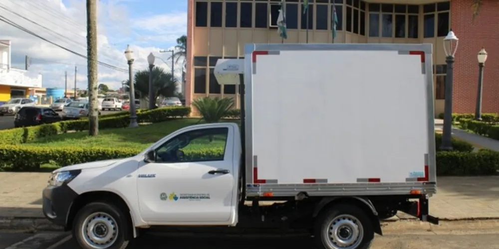 O veículo foi recebido na semana passada e começa a ser usado nesta terça-feira (30) pela Secretaria de Assistência Social