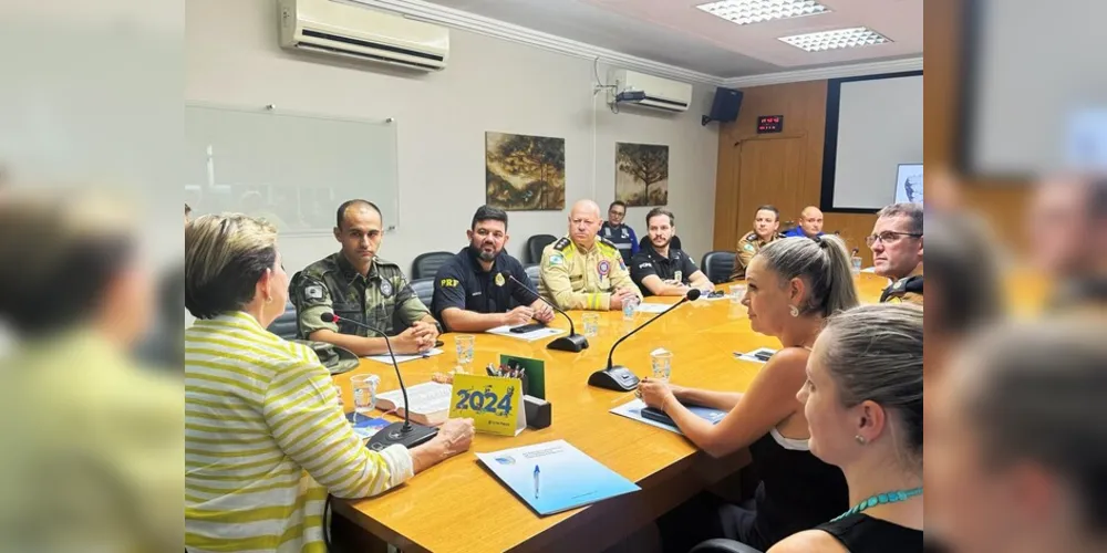 A Prefeitura realizou uma reunião do Gabinete de Gestão Integrada Municipal.