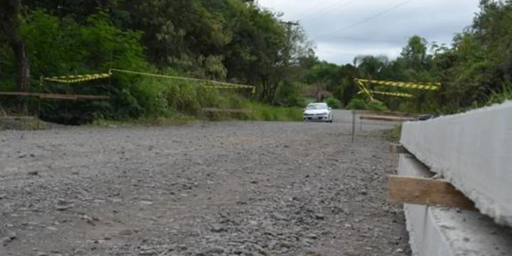 Estrada de acesso à Comunidade do Espigãozinho será temporariamente fechada por aproximadamente 90 dias