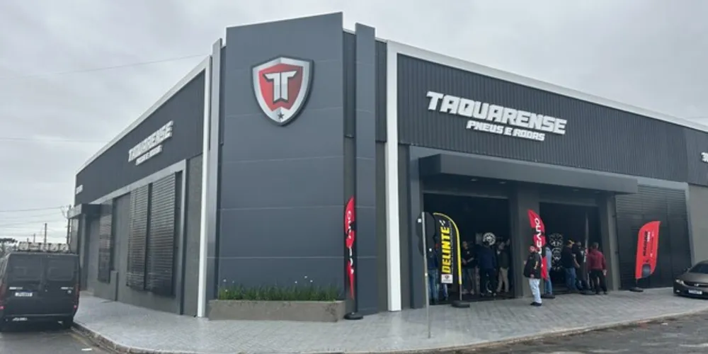 A Taquarense Pneus e Rodas reinaugurou sua unidade localizada na rua Bento Ribeiro, nº 1.404, no bairro Palmeirinha, região da Nova Rússia