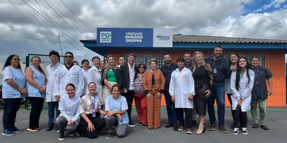 A Unidade de Saúde Horácio Droppa fica no Núcleo Borsato, no Cará-Cará