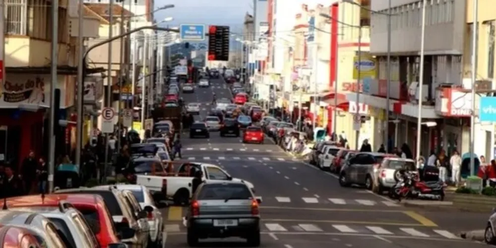A avenida é uma das principais vias do Centro da cidade