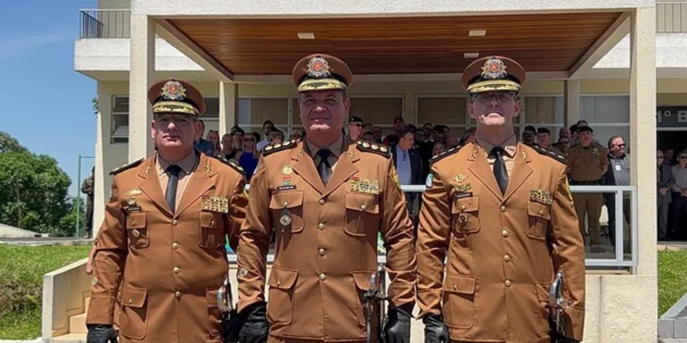 Imagem ilustrativa da imagem Tenente-coronel Dias assume o comando do 1º BPM em Ponta Grossa