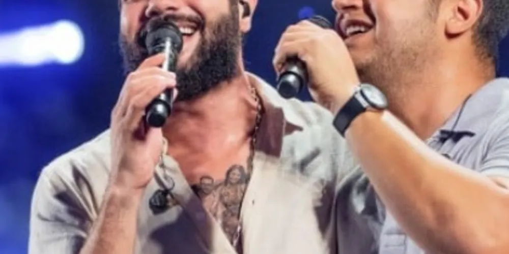 Uma das duplas de maior sucesso do país se apresenta no  Centro de Eventos no dia 26 de janeiro