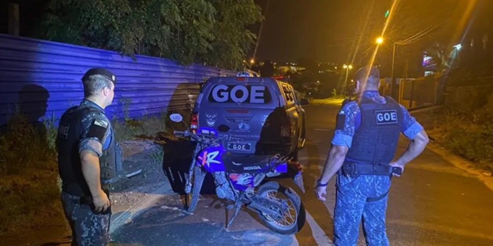 Equipe GOE Bravo da GCM atendeu a ocorrência