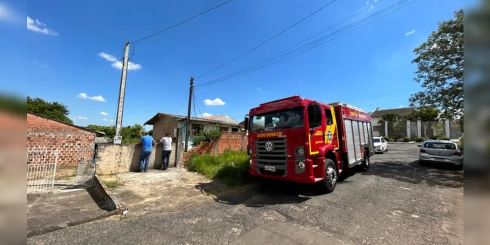 Quando as equipes chegaram no local, o princípio de incêndio já havia sido controlado.