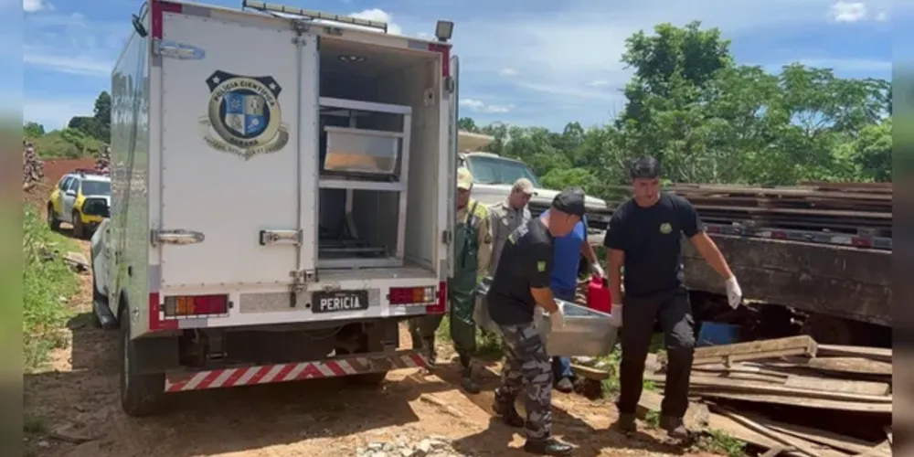 Corpo foi encontrado bastante distante do local do incidente.