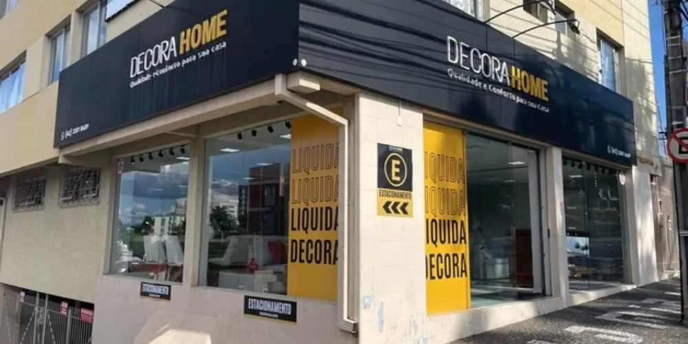 Loja está localizada no Centro de Ponta Grossa