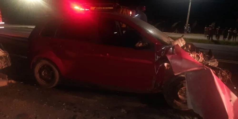 Acidente ocorreu no quilômetro 222 da PR-160.