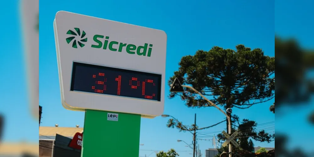 Nesta segunda, antes das 10 da manhã, sensação térmica já era de 31º C