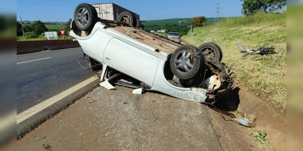 Motorista contou que tentou desviar de outro veículo