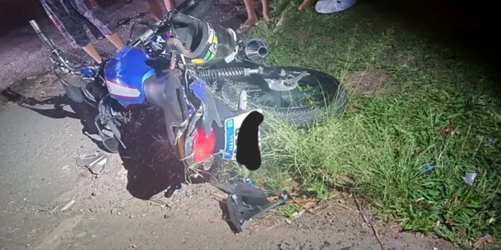 Acidente no km 213, entre Jaguariaíva e Sengés