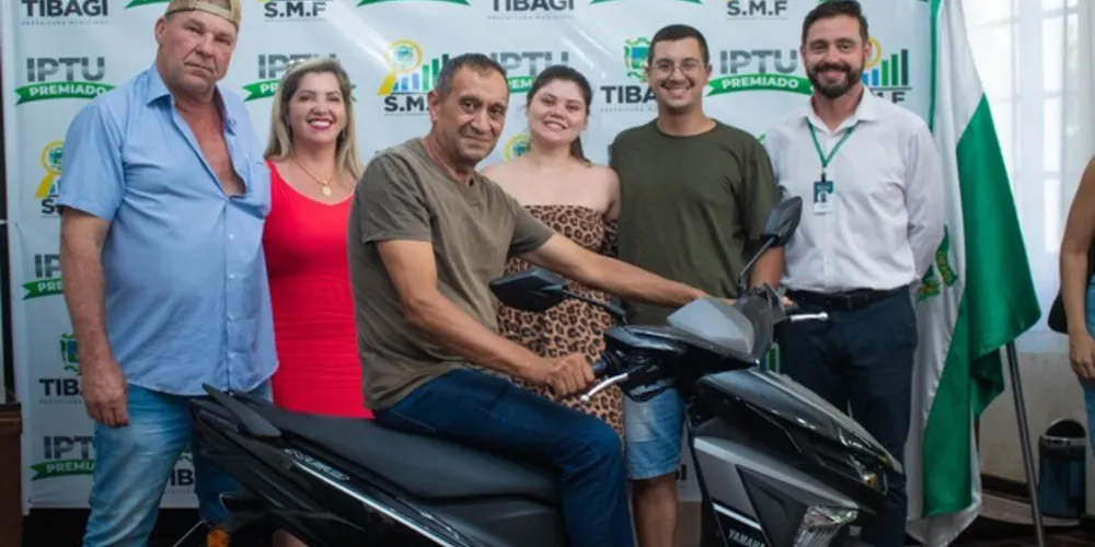 O grande sortudo do IPTU Premiado 2023 foi Edison Gervalter do Santos