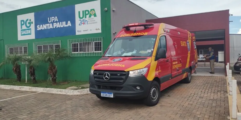 Vítima foi encaminhada para a UPA Santa Paula.