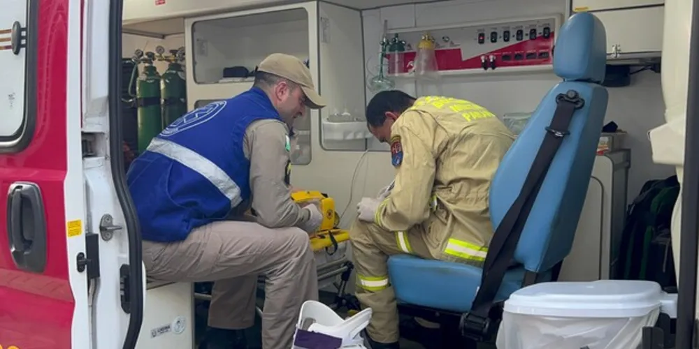 Ele apresentava lesões na cabeça, tórax, braço e perna como resultado da queda.