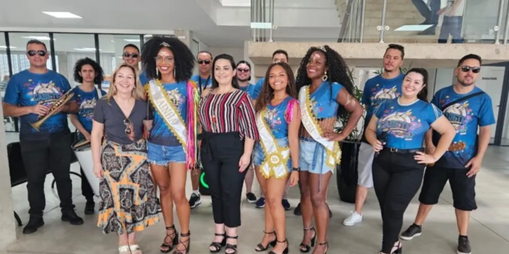 Caravana de divulgação do evento esteve em Carambeí nessa quarta-feira (31)