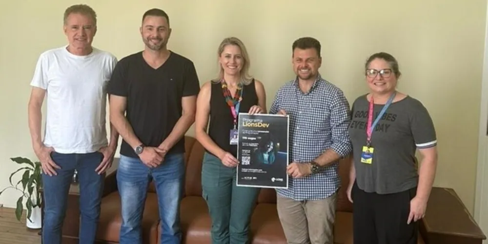 Com apoio do Instituto Mundo Melhor e da FASPG, o Lions Startups lançou o Programa LionsDev.