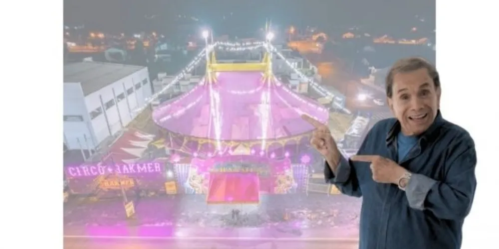 Dedé Santana estará em Palmeira na próxima semana.