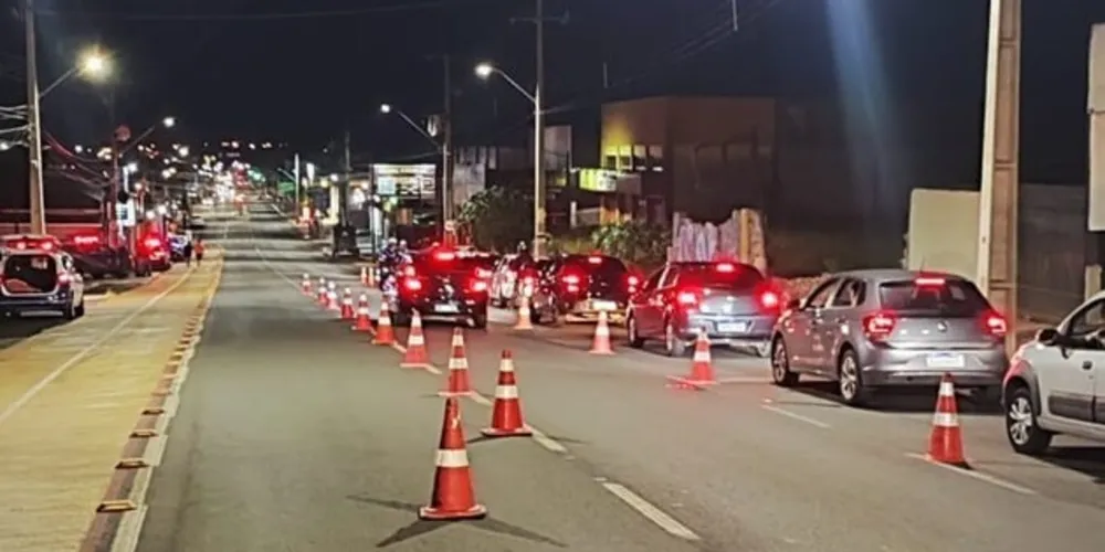 A ação teve como foco principal a fiscalização do consumo de álcool por condutores.