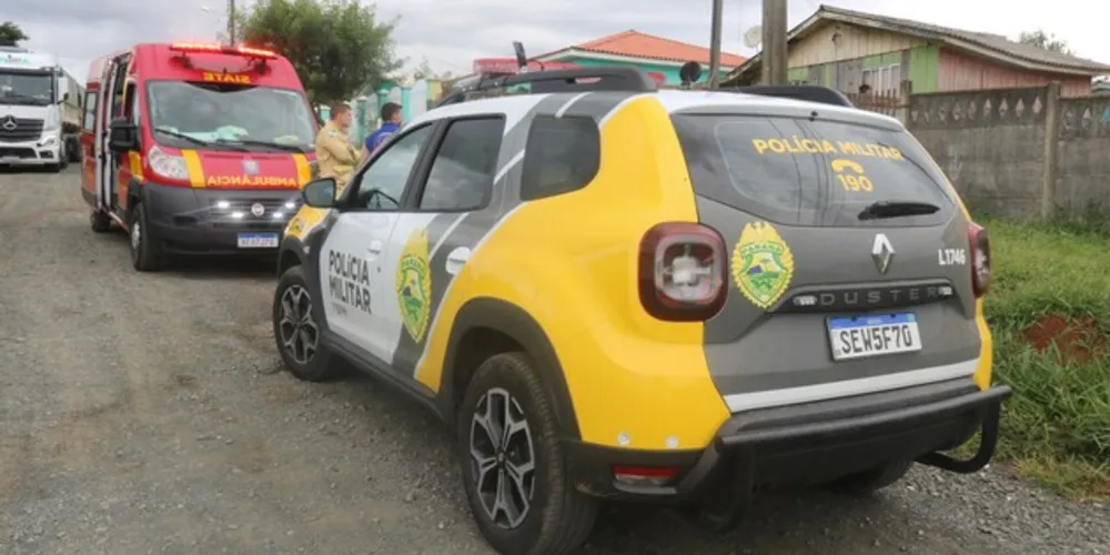 Mulher foi atingida por um a pedrada pelo ex