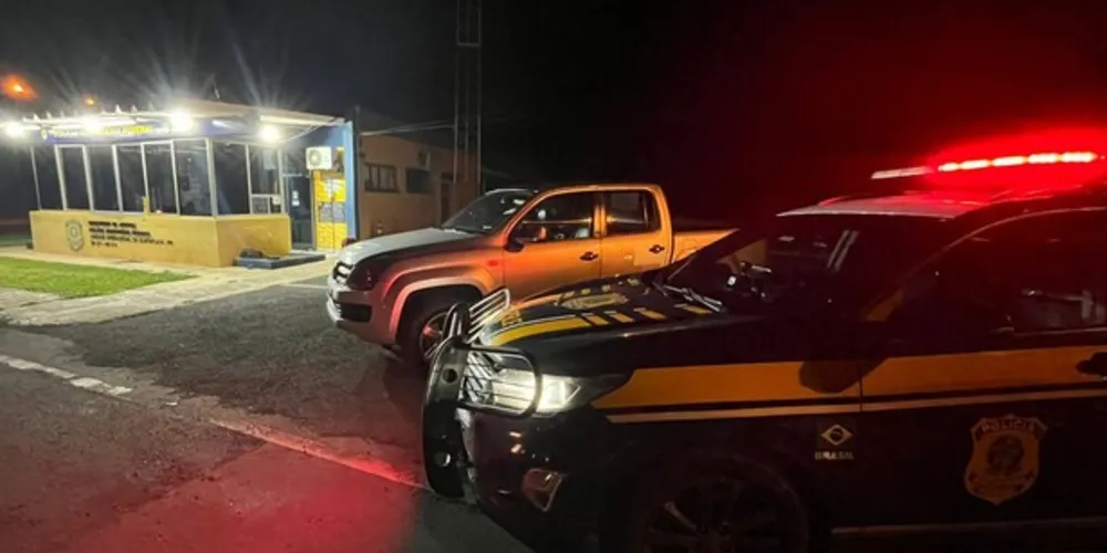 O condutor de 34 anos, foi preso e encaminhado para a delegacia da Polícia Civil de Guarapuava