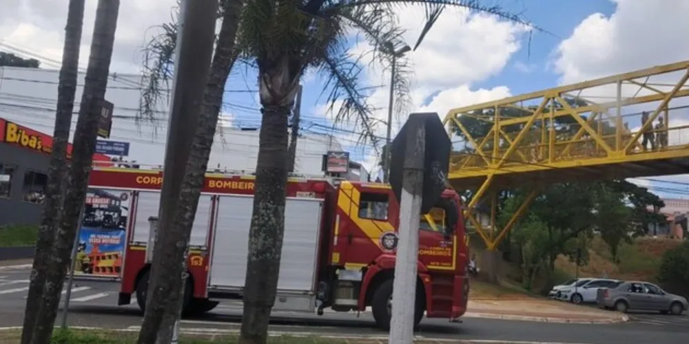 Ocorrência foi registrada no cruzamento das ruas Bispo Dom Geraldo Pellanda e Tenente Hinon Silva.