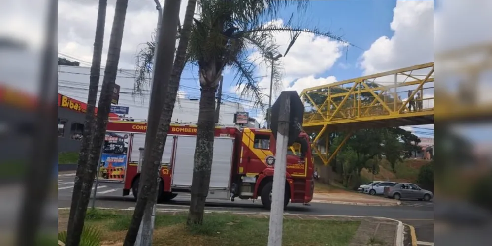 Ocorrência foi registrada no cruzamento das ruas Bispo Dom Geraldo Pellanda e Tenente Hinon Silva.