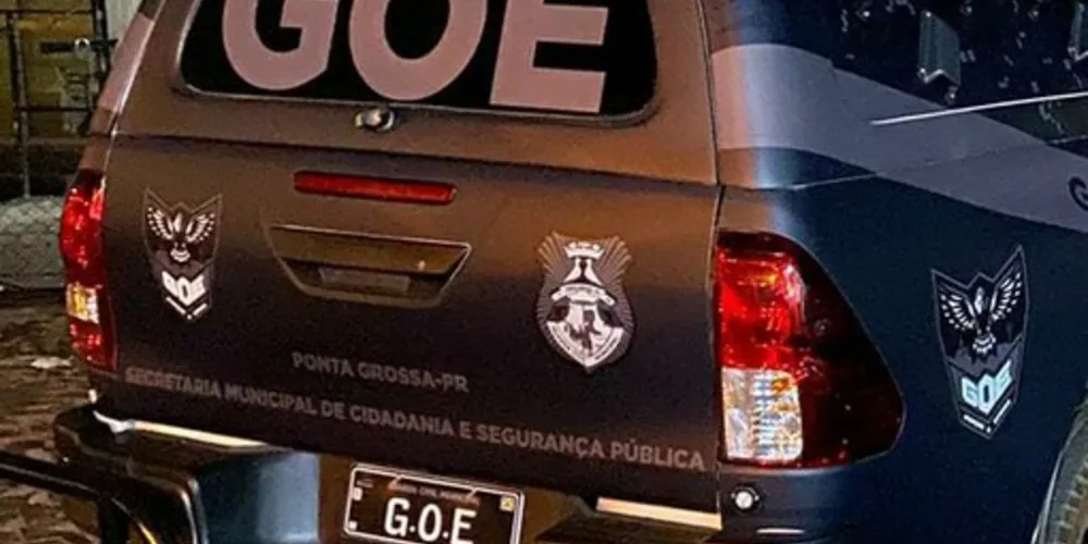 Equipes da Guarda Municipal realizaram a prisão