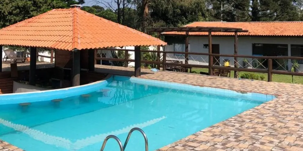 Chácara tem infraestrutura completa para eventos e para hospedagem