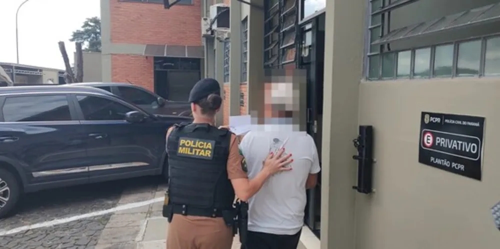 Suspeito já foi transferido para Ponta Grossa e segue detido