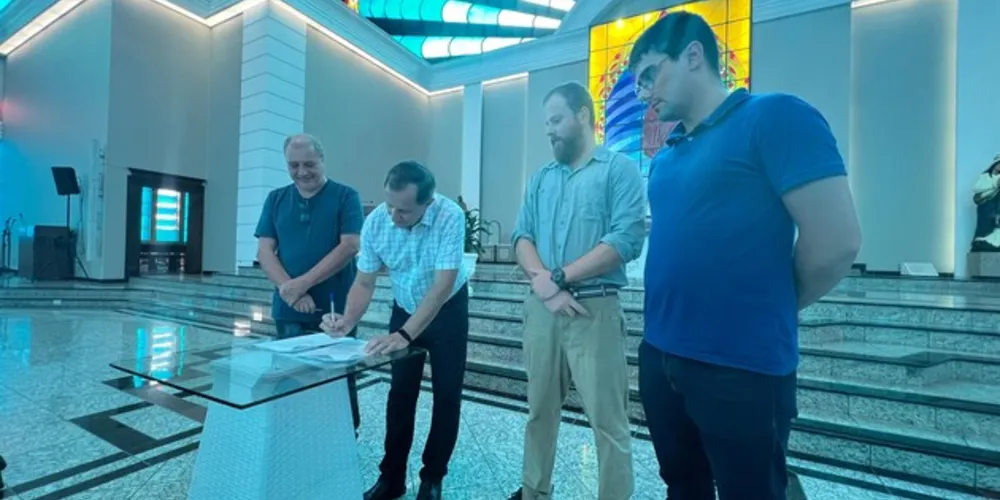 Contrato foi firmado com a empresa MPI Trabalho em Alturas.