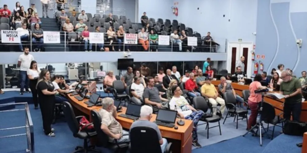 Plenário da Câmara recebeu a audiência