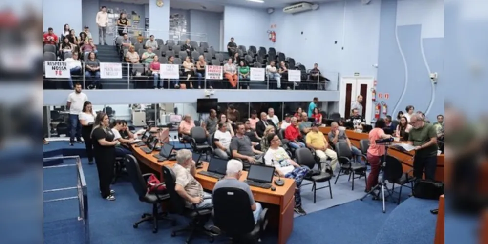 Plenário da Câmara recebeu a audiência