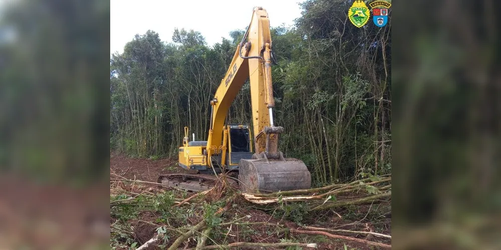 A máquina utilizada foi apreendida pelos agentes