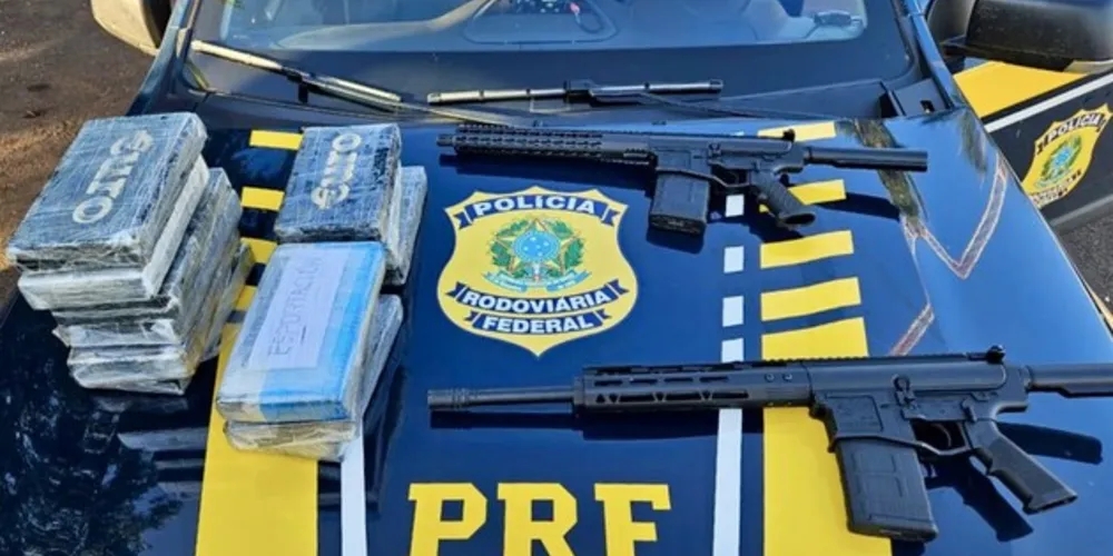 Apreensão aconteceu no município de São Miguel do Iguaçu.