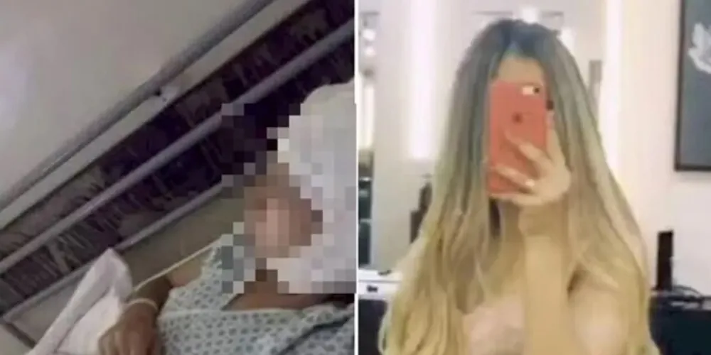 O acidente ocorreu quando a jovem comemorava o aniversário do namorado