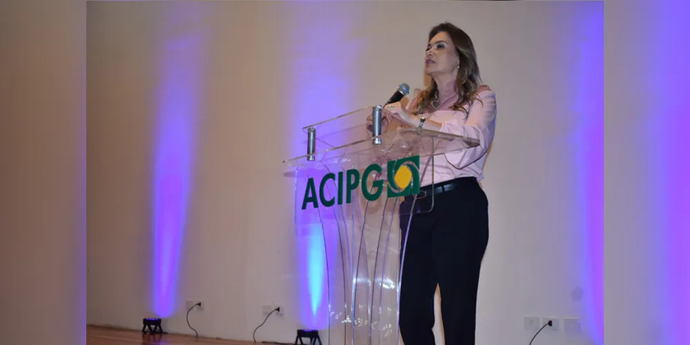 Giorgia Bin Bochenek destaca marca histórica de associados atingida em 2023 e vê economia de Ponta Grossa em expansão para 2024