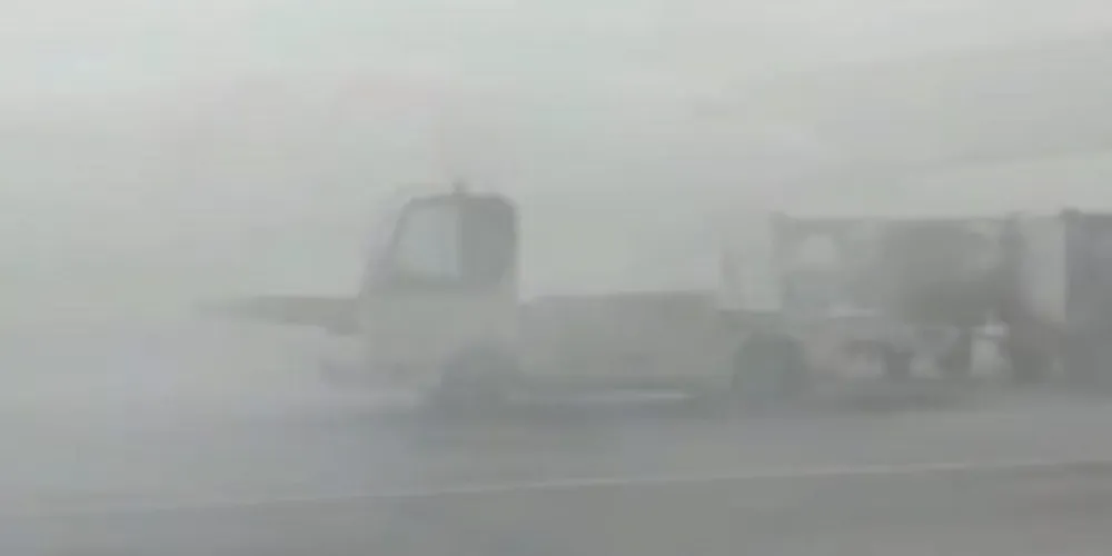 Temporal foi registrado na capital do estado.