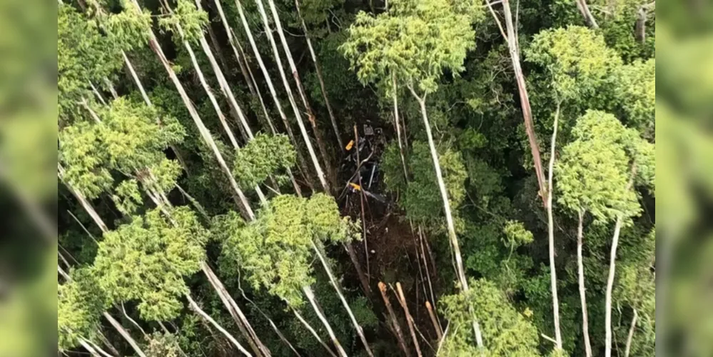 Helicóptero foi encontrado na última sexta-feira (12)