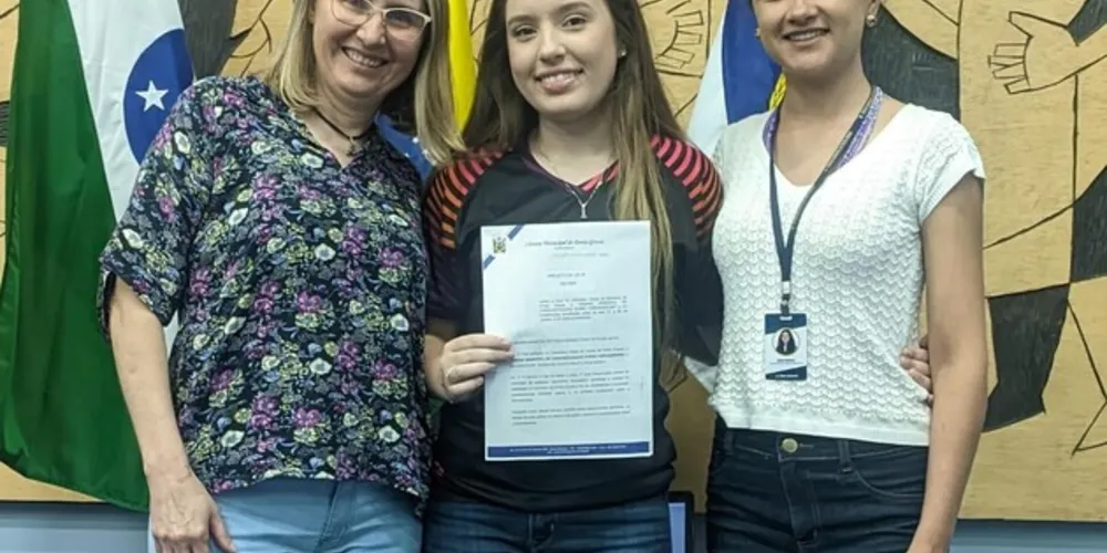 Estudante Mariana Pereira concebeu o projeto junto do Mandato Coletivo